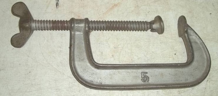 lot 7 image: Large C Clamp