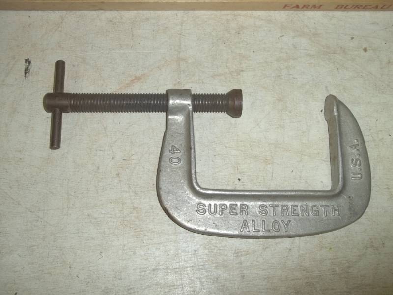 lot 10 image: Large C Clamp