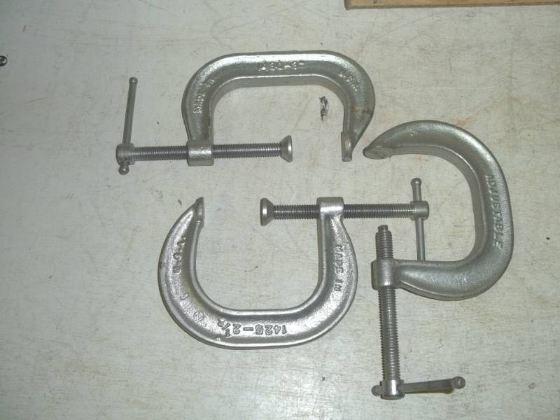 lot 13 image: 3 C Clamps