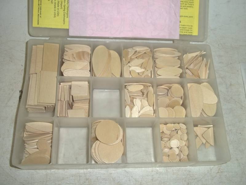 lot 28 image: Kraft Parts with Plastic storage container