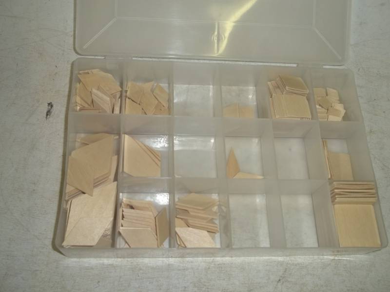 lot 30 image: Kraft Parts with Plastic storage container