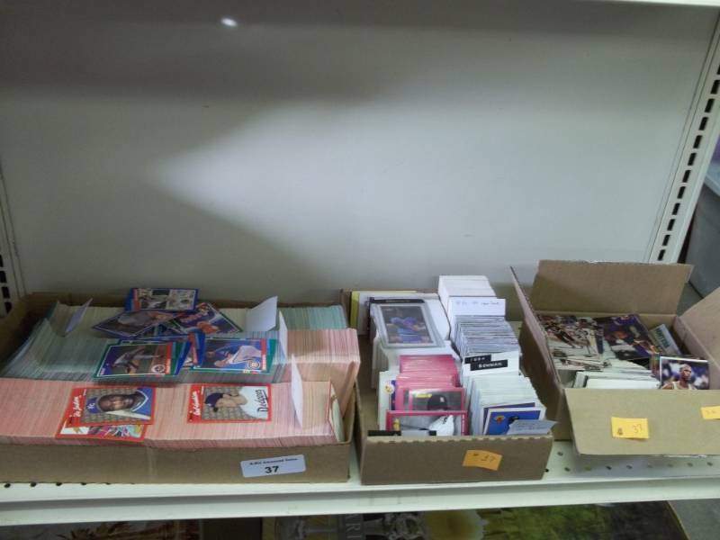 lot 37 image: Baseball cards and Hockey and Basketball, Rod Carew, Over 1000 Cards