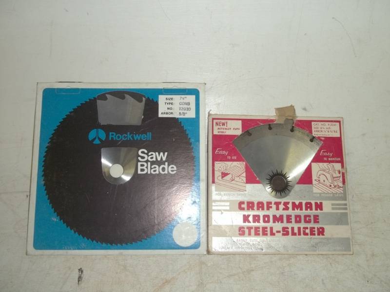 lot 152 image: Set of 2 circular saw blades