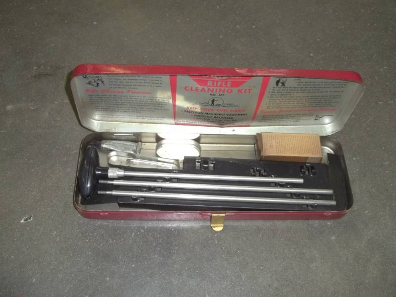 lot 205 image: .30 Caliber rifle cleaning kit