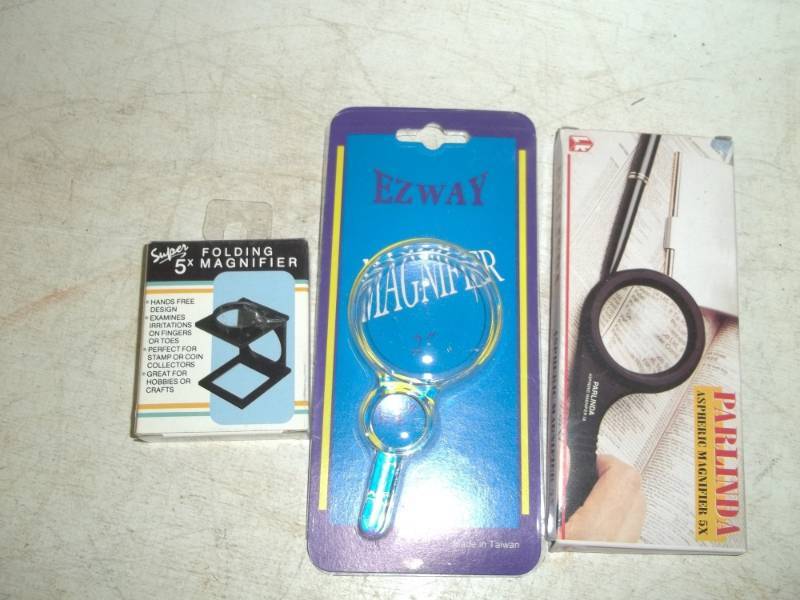 lot 258 image: 3 Magnifiers