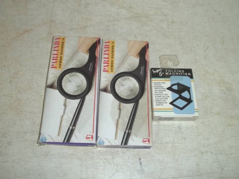 lot 259 image: 3 Magnifiers