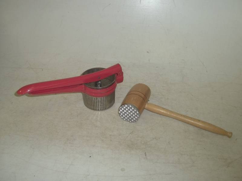 lot 268 image: Ricer and meat tenderizer