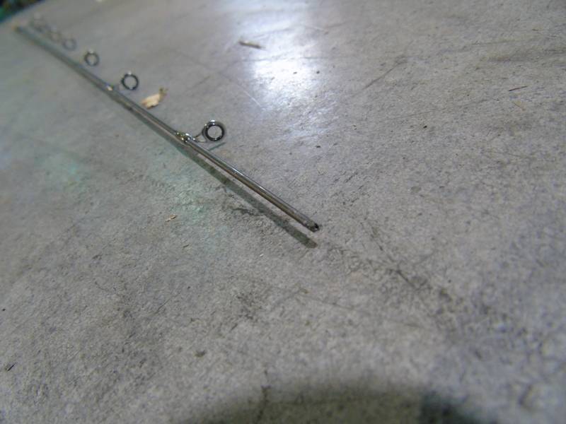 lot 114 image: Penn Allegiance Inshore Baitcasting Rod - Broken
