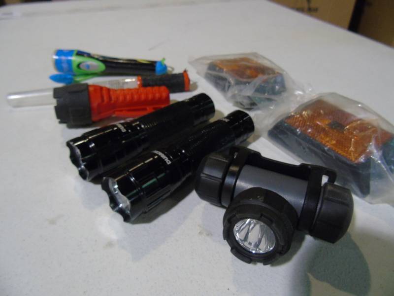 lot 144 image: Various Lights and Reflectors - Some of Them Used