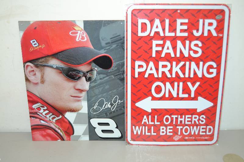Dale Earnhardt Jr Metal Signs