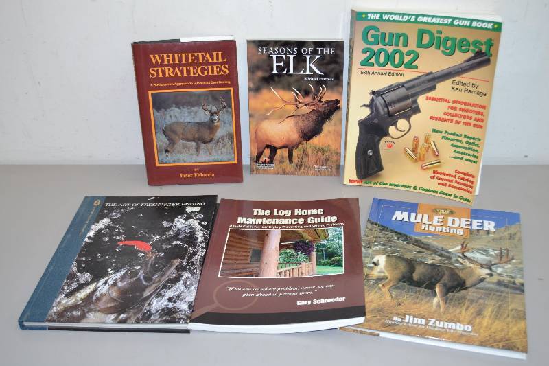 Hunting and Fishing Books.