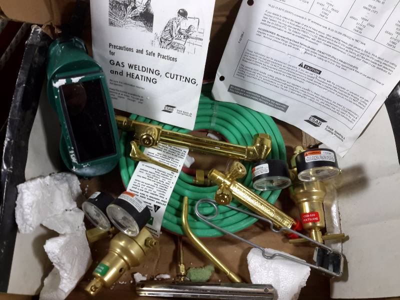 lot 46 image: PRESTO Oxy Acetylene Outfit