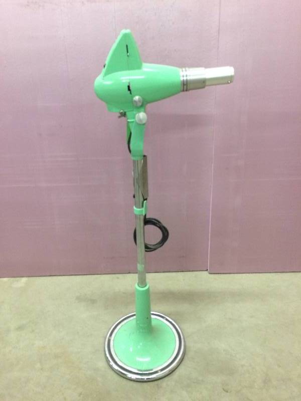 WOW SUPER VINTAGE INDUSTRIAL CHIC NEON GREEN AO AMERICAN OPTICAL CHART PROJECTOR ON STAND 11082 Project-o-chart WORKS