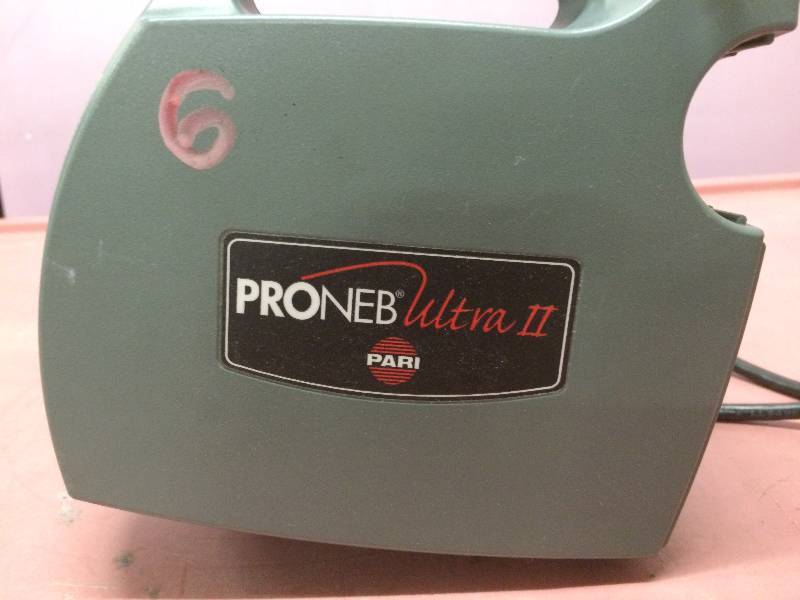 Retails Used 45$ PRONEB Ultra II Compressor Nebulizer System Model No. 086B0000 - Grey - Excellent Condition