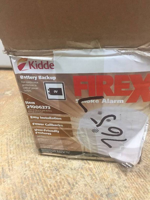 lot 14 image: 6 pack Kidde Firex Smoke Detectors