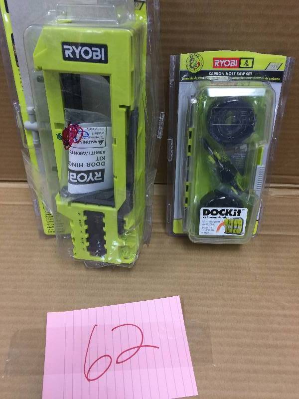 lot 62 image: Lots of 2 Ryobi tools