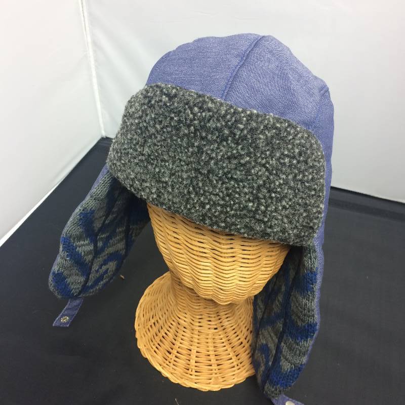 Blue Trapper Hat