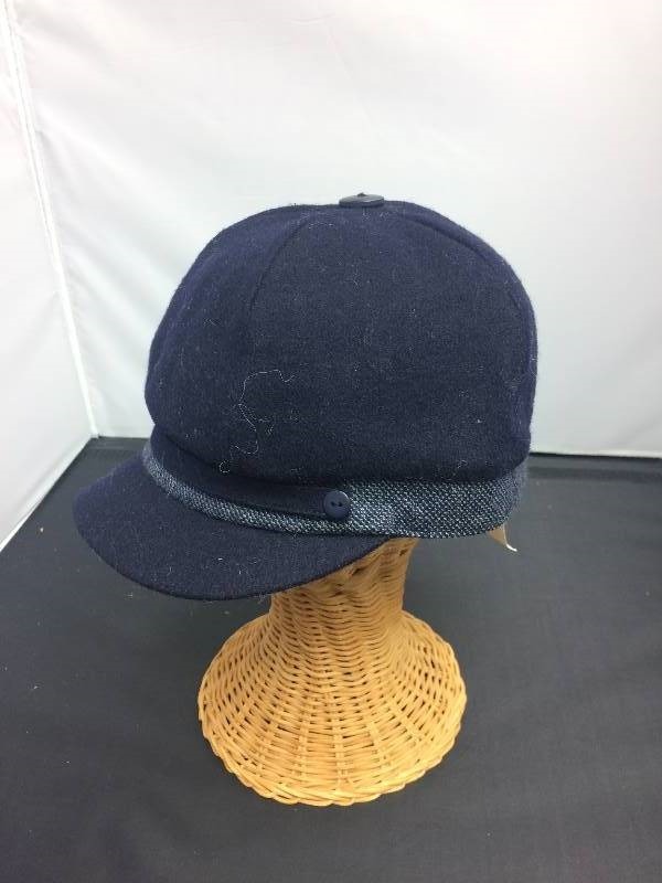 Womens Fashionable Winter Hat -dark bluesgreys