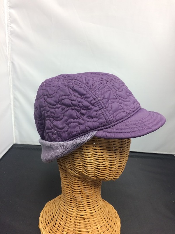 Purple Fudd Womens Patterned Winter Hat