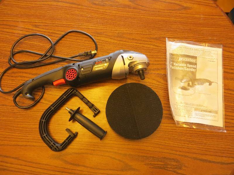 7 Variable Speed PolisherSander