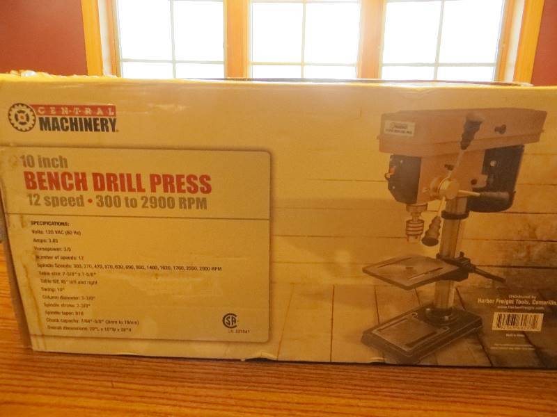 12 Speed Bench Drill Press