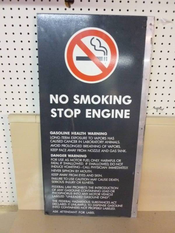 lot 29 image: Metal Sign