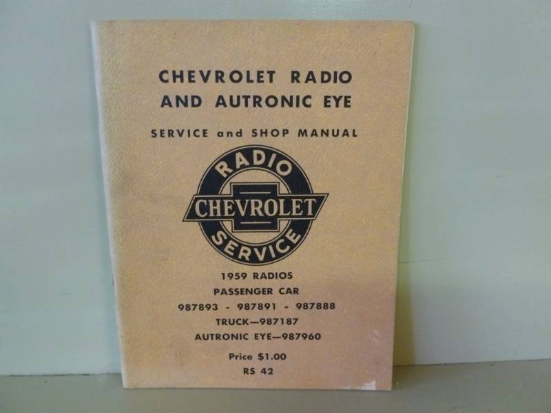 lot 93 image: Vintage Auto Manual