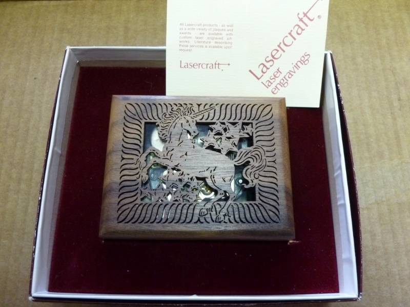 lot 120 image: Walnut Music Box