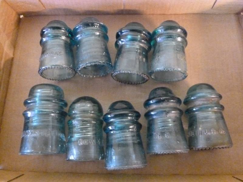lot 180 image: Antique Insulators