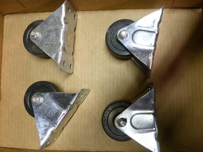 lot 224 image: Caster Wheels