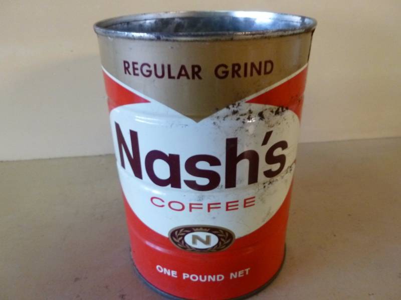 lot 233 image: Vintage Coffee Can