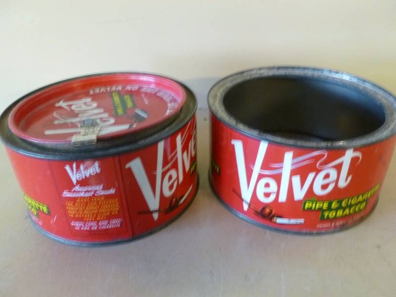 lot 234 image: Vintage Tobacco Cans
