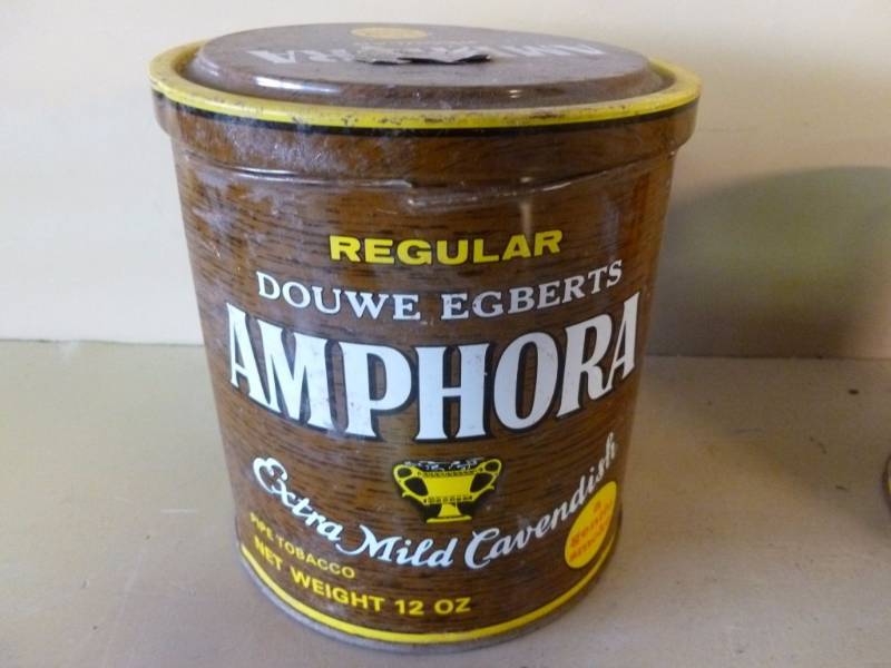 lot 235 image: Vintage Tobacco Cans