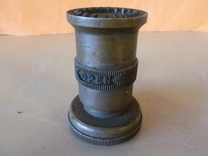 lot 266 image: Vintage Fire Hose Nozzle