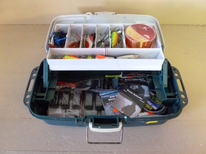 lot 329 image: Fishing Tackle Box