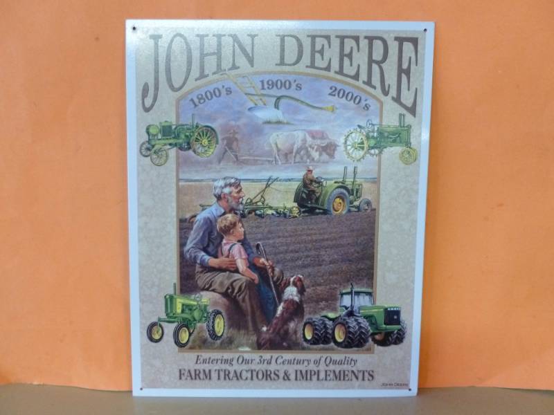 lot 393 image: Metal Sign