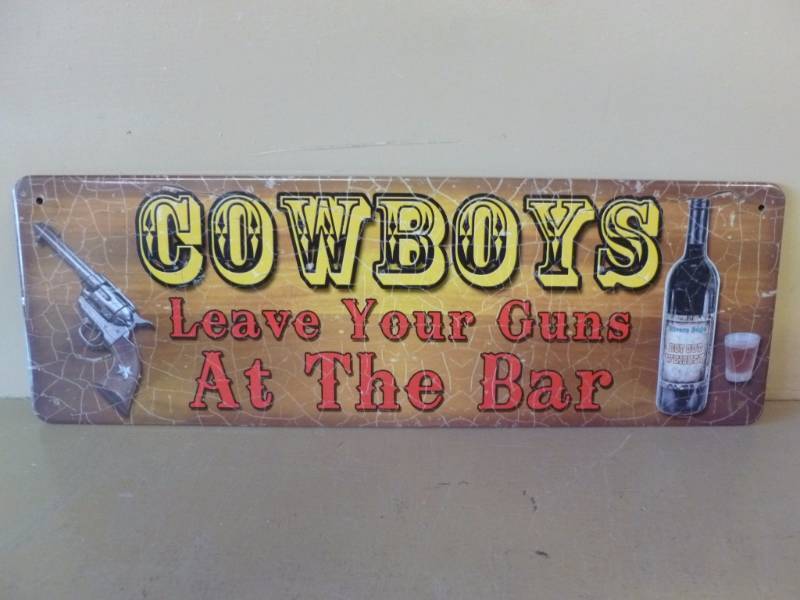 lot 451 image: Metal Sign