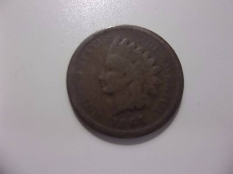 1864 Indian Head Cent Copper