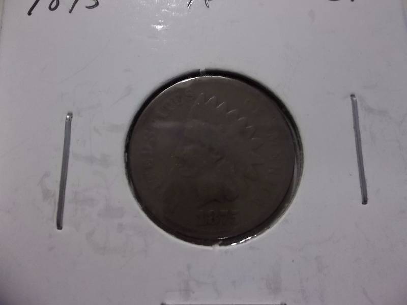 1875 Indian Head Cent
