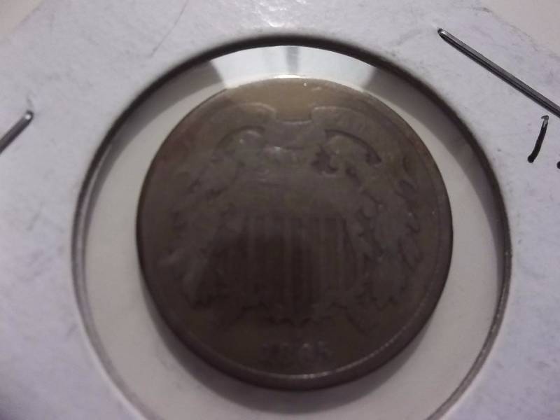 1865 2 Cent Piece