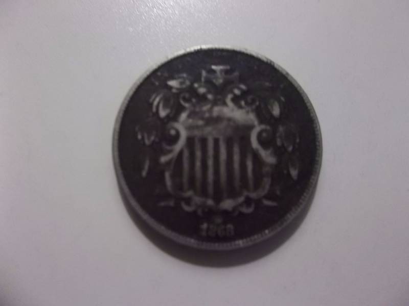 1868 Shield Nickel