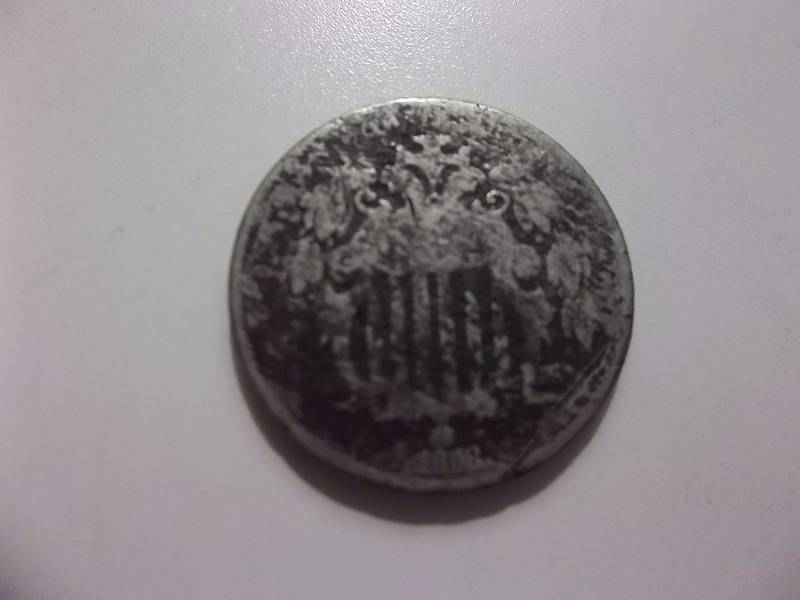 1868 Shield Nickel