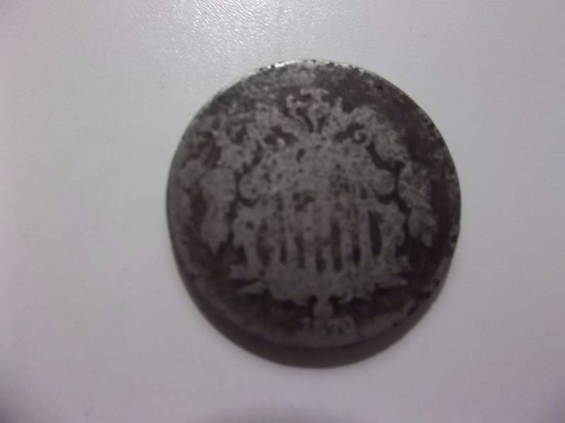 1870 Shield Nickel