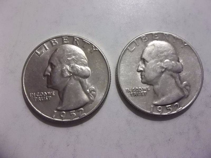 1952 D, 1952  Washington Quarters High Grades