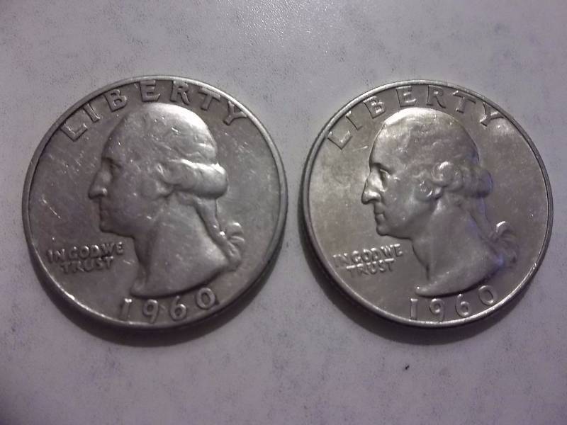 1960 D, 1960 Washington Quarters BU