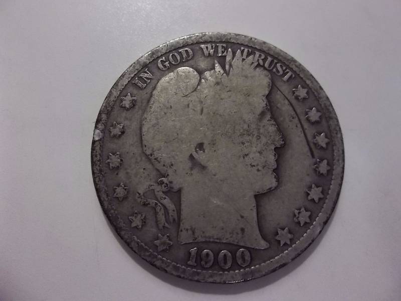 1900 Barber Half Dollar