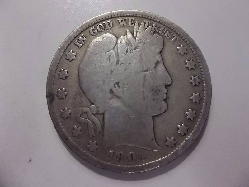1904 Barber Half Dollar
