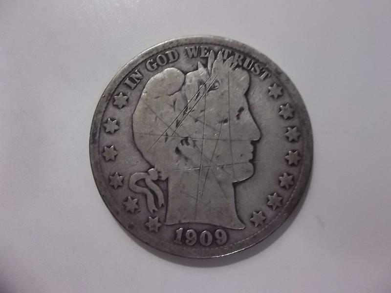 1909 S Barber Half Dollar Better Grade