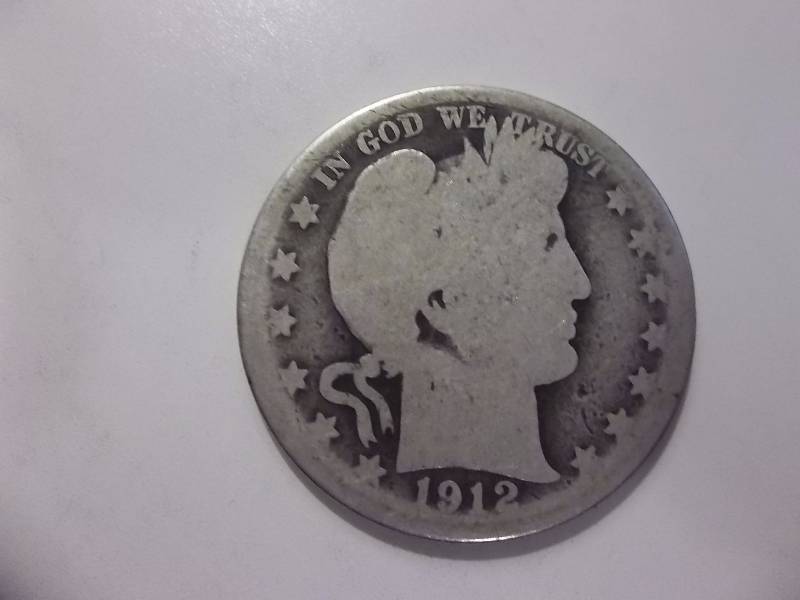 1912  Barber Half Dollar