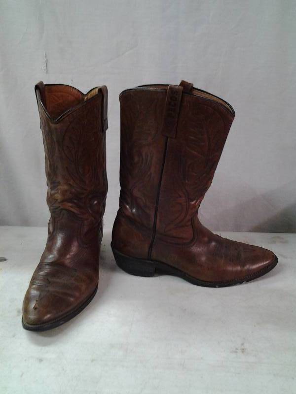 Mens Leather Redwing Pecos Cowboy Boots Size 10